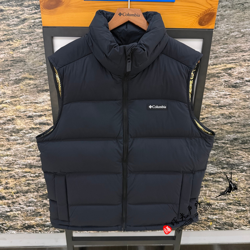 2025秋冬哥伦比亚户外男金点拒水鹅绒700蓬羽绒WE8416马甲WE4939