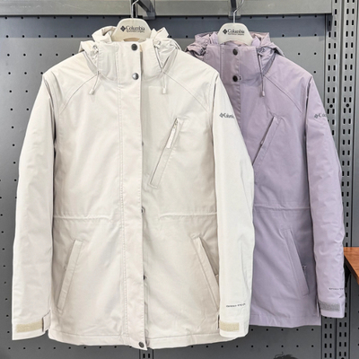 哥伦比亚女士三合一冲锋衣外套