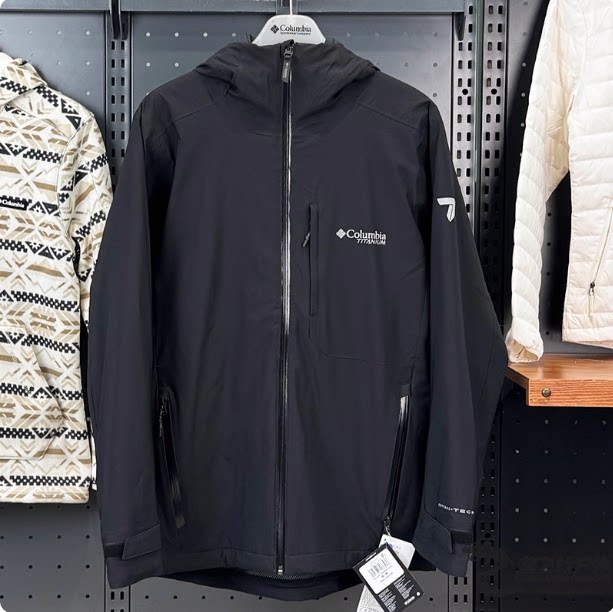 哥伦比亚2025秋冬Columbia钛金户外男士棉内胆三合一冲锋衣WE2426