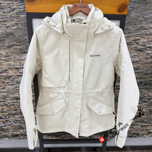 2025秋冬新哥伦比亚女士户外金点防水鸭绒内胆三合一冲锋衣XR9092