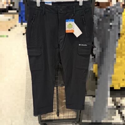 哥伦比亚户外休闲男拒水冲锋裤