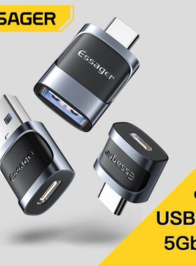 Essager OTG Type C To USB Micro USB To Type C Adapter
