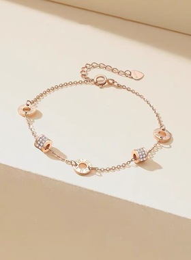 官方正品丨小红书爆款时尚精致锆石简约设计感招财转运手饰小蛮腰