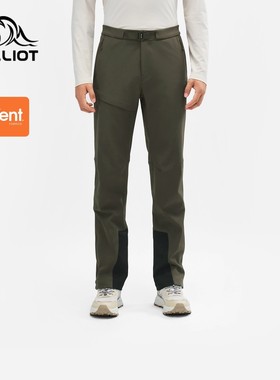 【风盾P25】伯希和户外软壳裤秋冬新款eVent防风耐磨保暖登山长裤