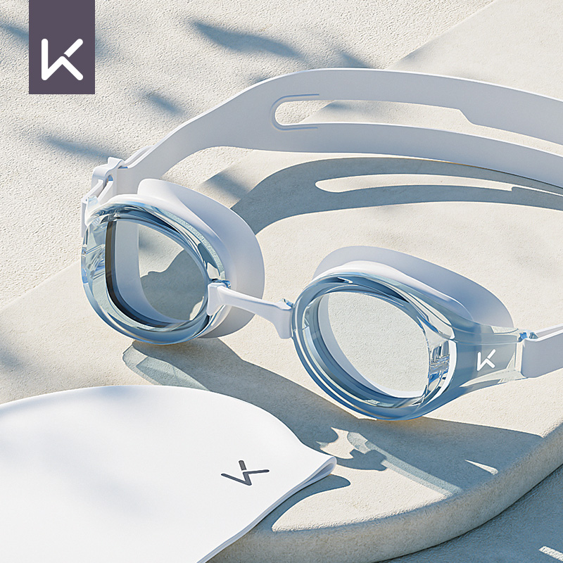 keep泳镜防水防雾高清女士泳帽