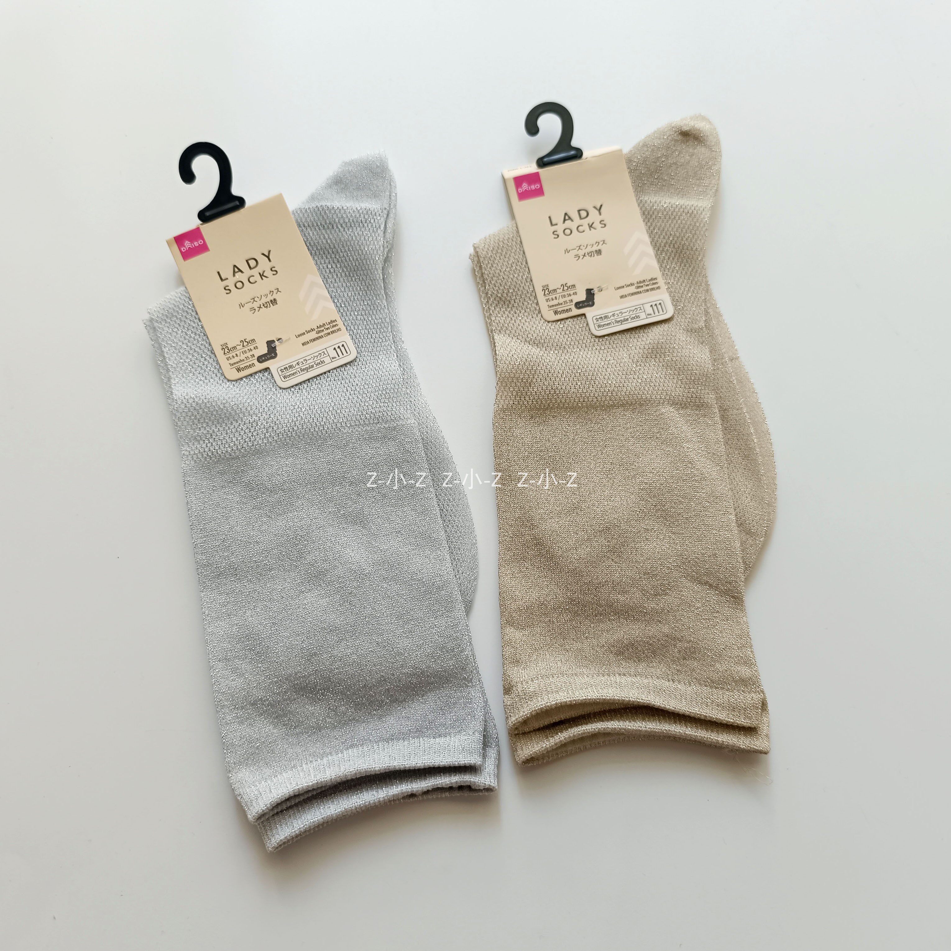 日单 夏季超薄网眼拼接堆堆袜 金丝银葱玻璃丝泡泡袜 孤品不撞衫