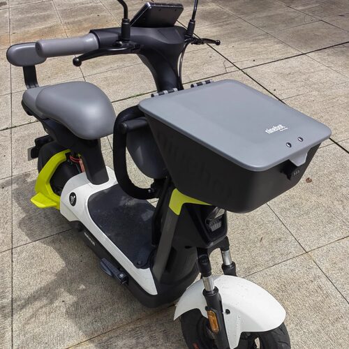 适用于9号电动车V30C VZMIX专用前车筐锁 改装配件 密码锁