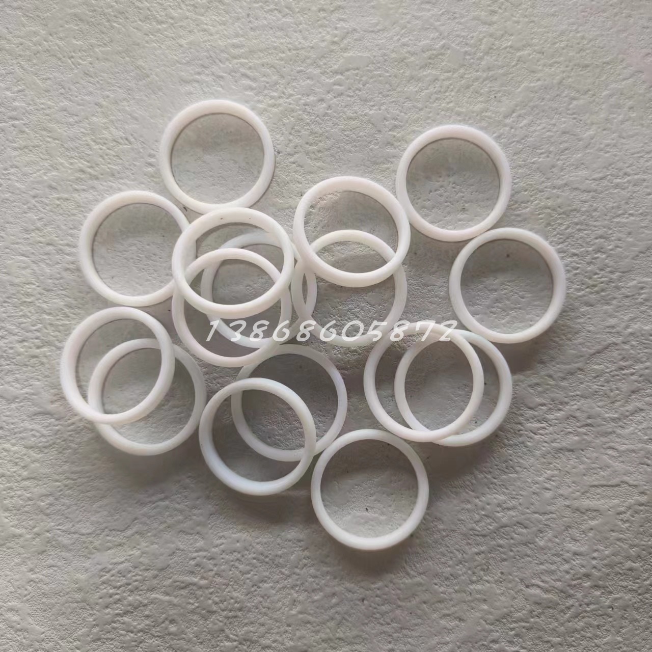 4D150球座密封圈配套泵膜16W383四氟密封圈隔膜片垫片外径28MM
