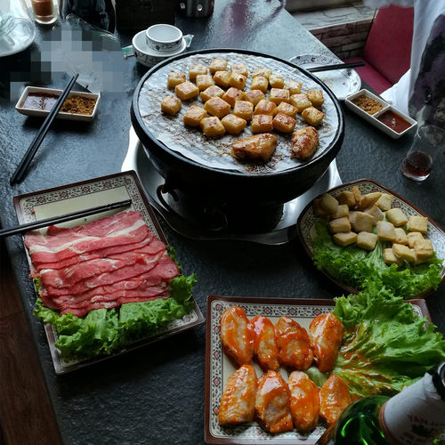 烤肉纸圆形韩式耐高温