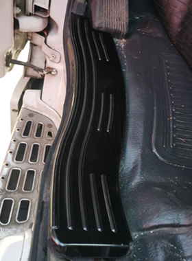 东风天龙不锈钢迎宾踏板改装门槛条装饰亮条车门踏板货车装饰防护