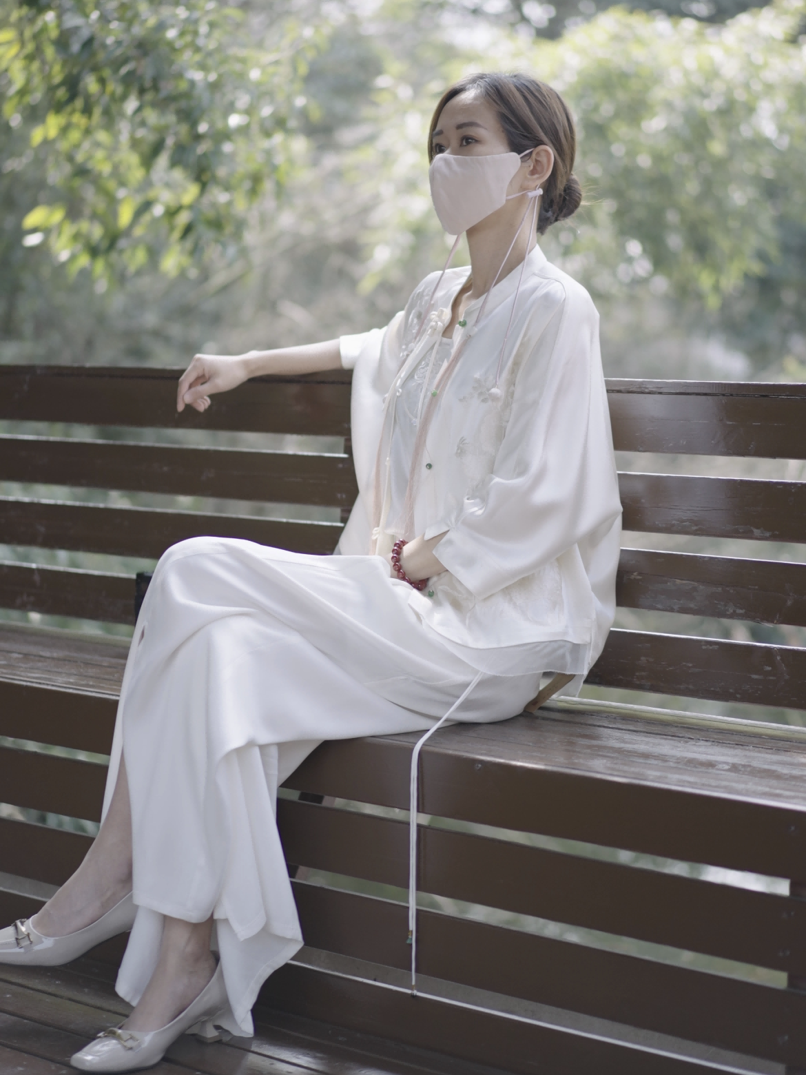 水墨生香23年新款短款外套春秋款女装醋酸上衣原创中国风t76103