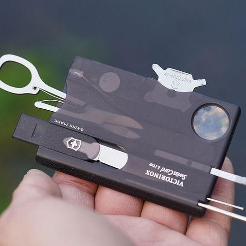 瑞士军刀原装进口求生户外多功能工具卡edc末日生存轻量化神器