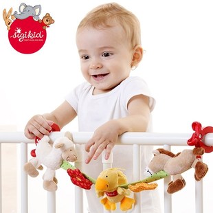 6个月床铃玩具 1岁3 德国sigikid 宝宝推车安抚玩偶婴儿床挂件0