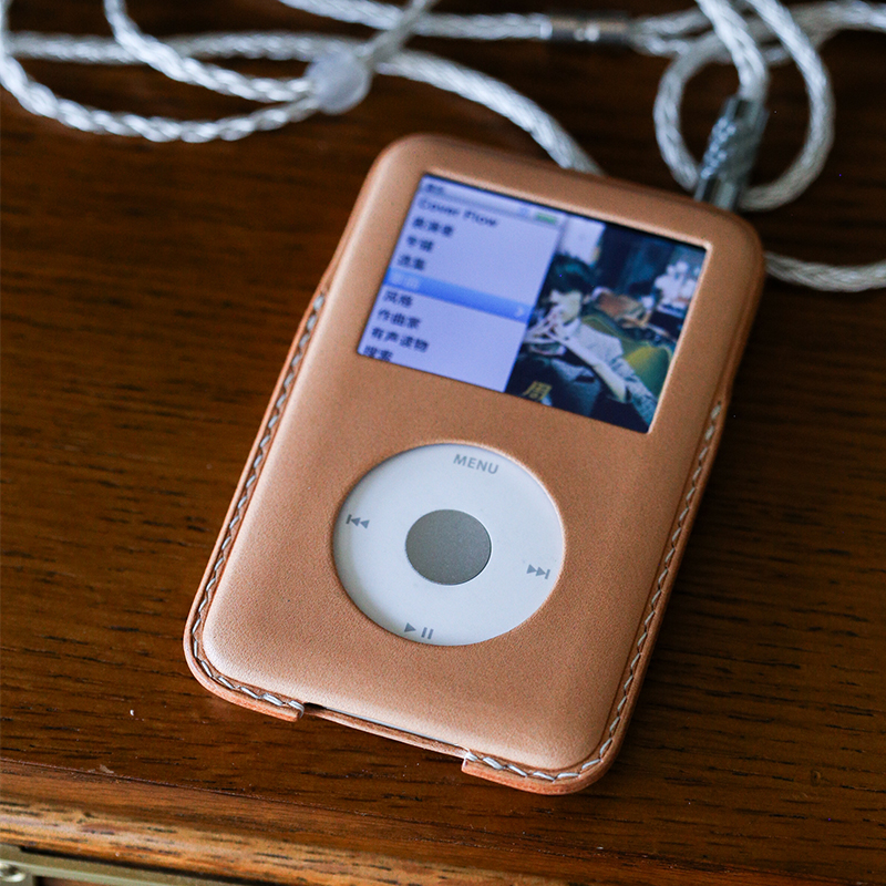 lucky five手工真皮适用于iPod classic3代保护套ipc真皮保护套