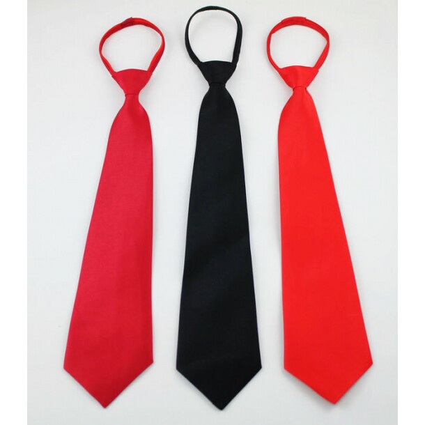新品男士女士演出活动用拉链式领带红色黑色纯色便于穿戴简便懒人,服饰配件/皮带/帽子/围巾,领带,淘宝优惠券,粉丝福利购,淘宝优惠卷