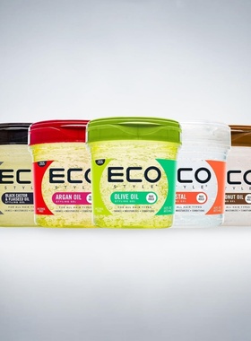 Eco hair styling gel olive oil 橄榄油定型发蜡 发油啫喱膏发胶