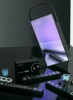 蔚来 NIO Life麻将NOMI 嘿”大麻将牌潮玩艺术国粹原创礼品套装