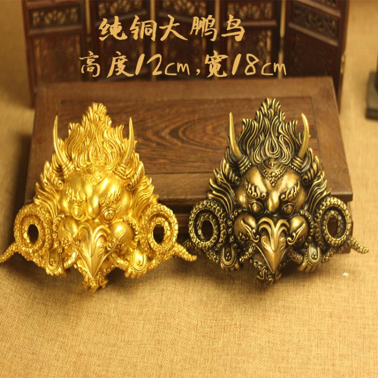 工艺密宗修行大鹏鸟门框墙壁佛像