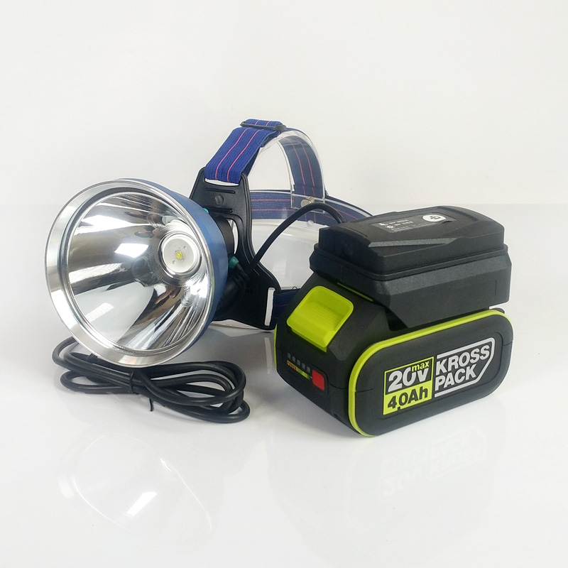 DIY头灯适用WORX威克士款锂电池