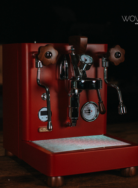 WOWA改装/lelitV3咖啡机改装保时捷红/意式咖啡机改装