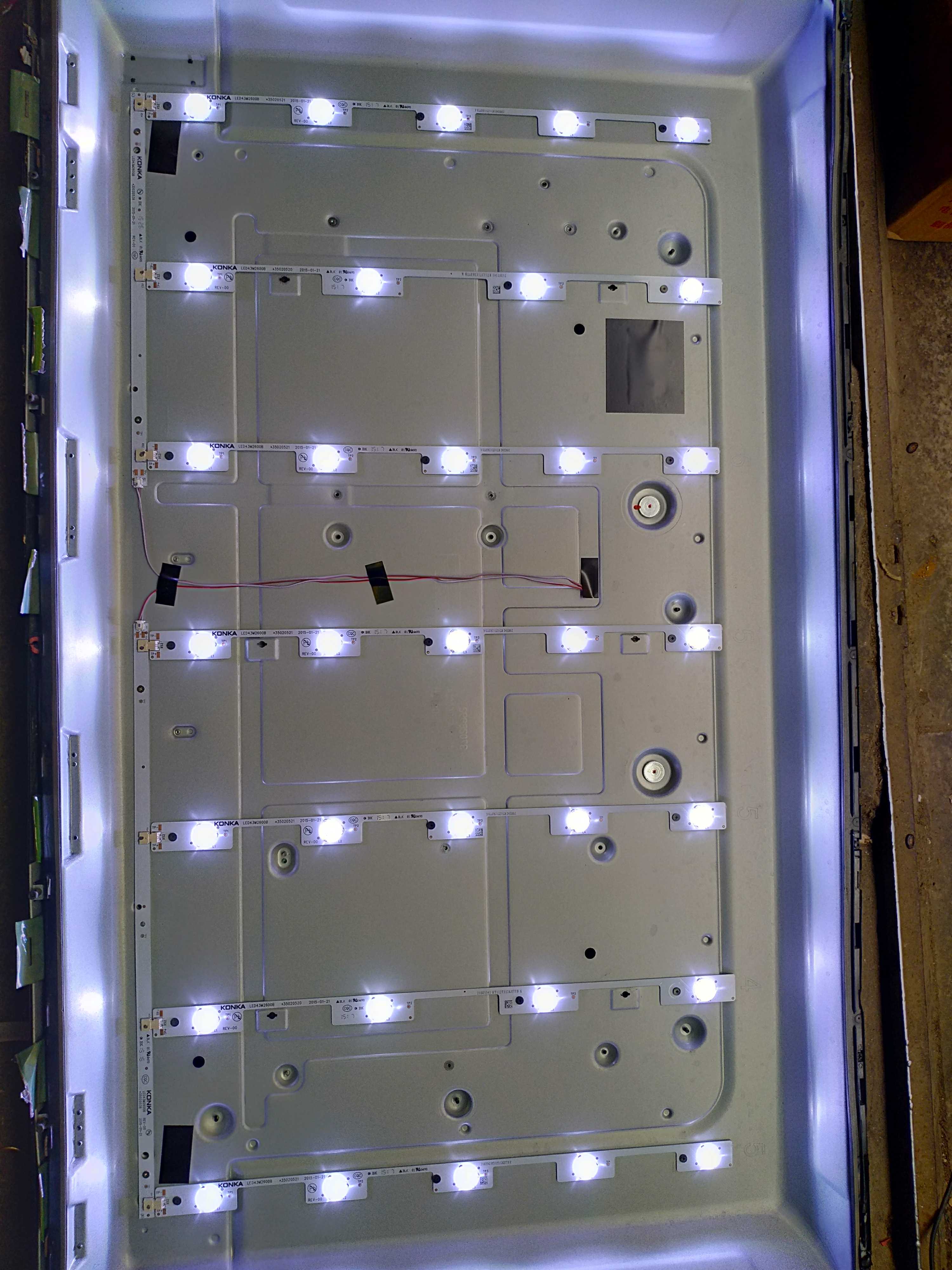 适用全新康佳LED43R6200U ked43e330c 43K35A灯条7根一套 液晶电