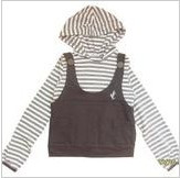 /外贸原单N.TUMOKIDS/长袖T恤小飞马刺绣/有帽 满百包邮