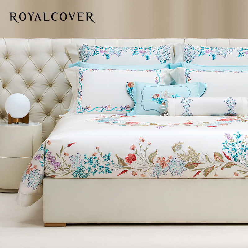 品质棉艺｜柔密高支长绒棉四件套