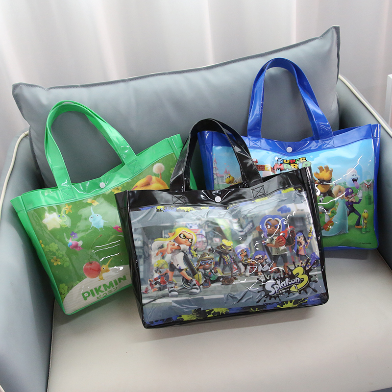 PVC果冻包卡通大号防水游泳包