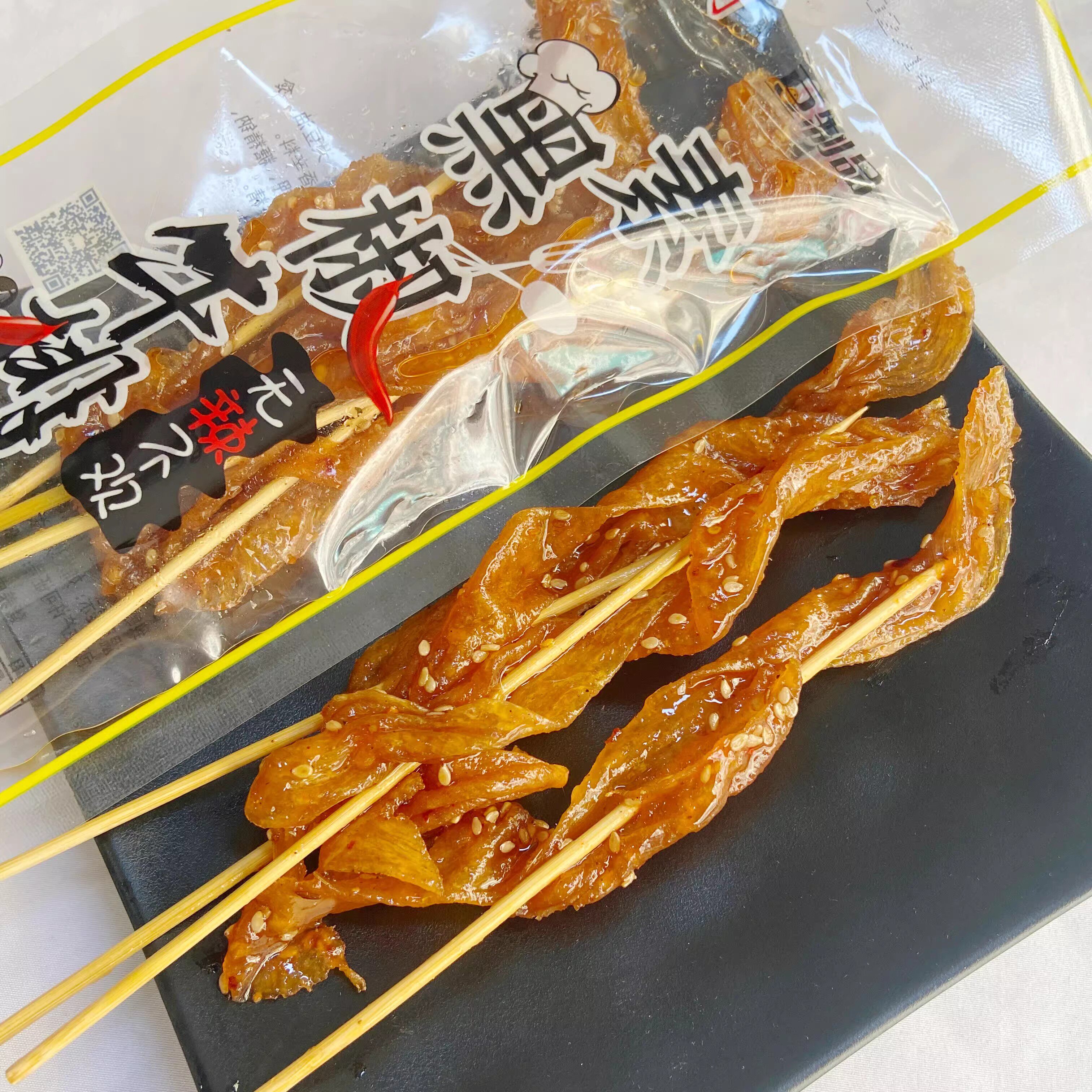 好利利素黑椒牛排38g大分量老式大辣串微辣带甜8090童年零食