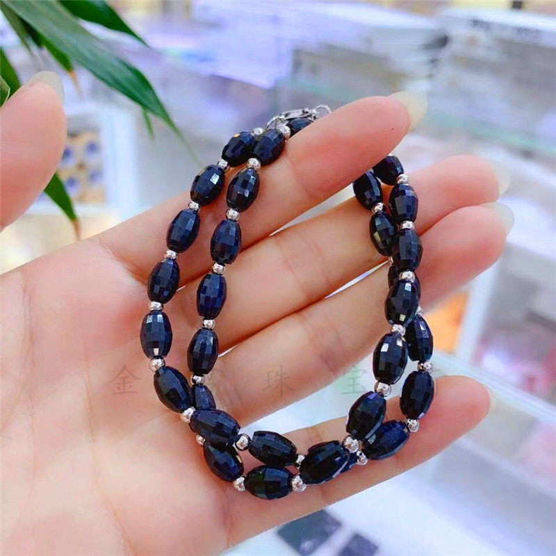山东昌乐天然蓝宝石男女均可佩戴图片