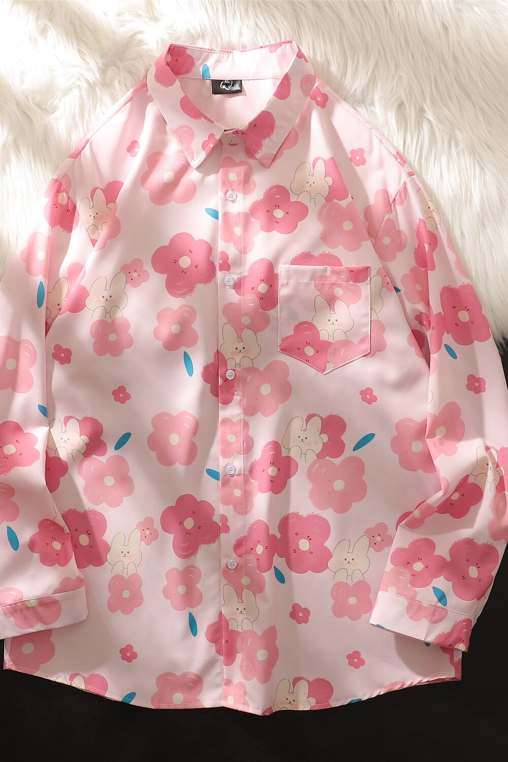 秋季花衬衫防晒男女情侣长袖上衣C235P50,男装防晒衣,电商A433