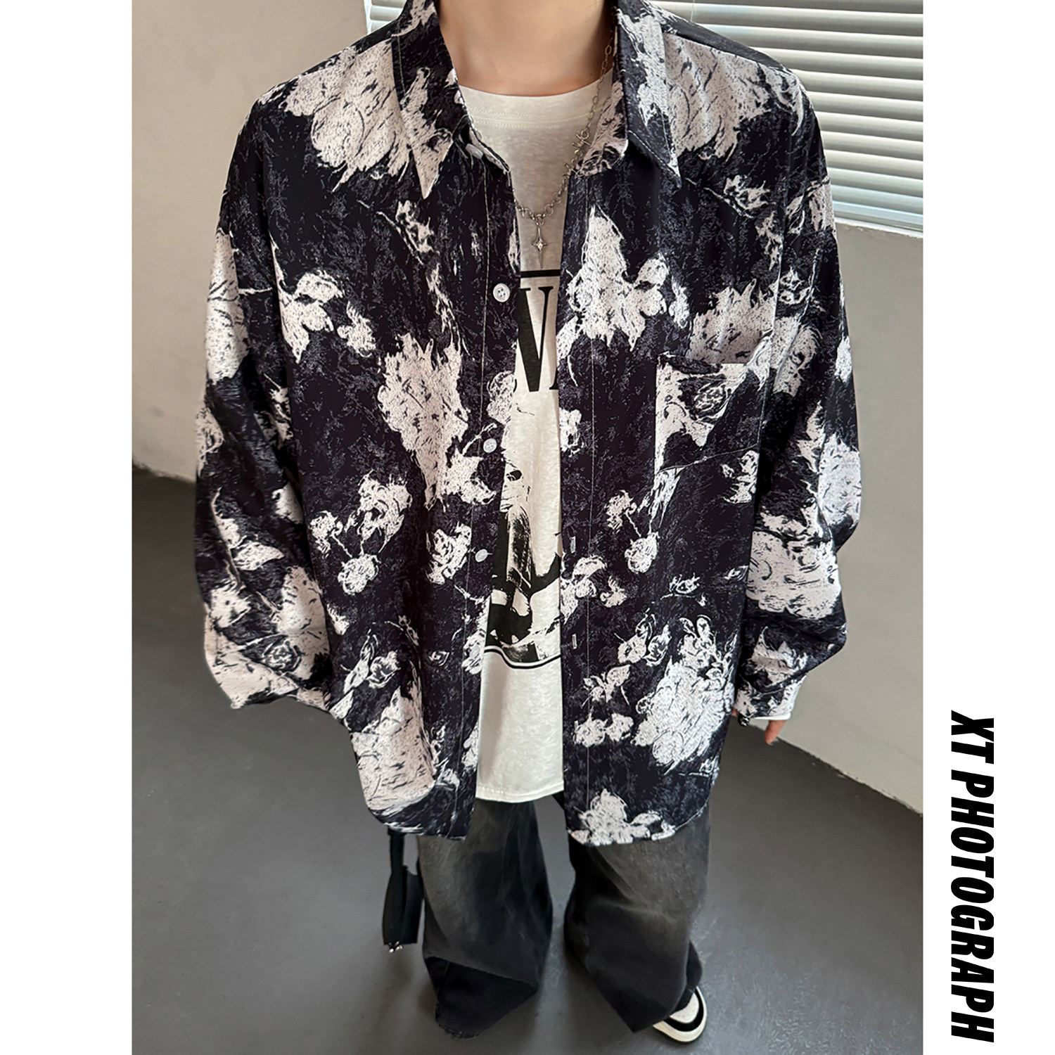 春款长袖衬衫 C150 P50图片