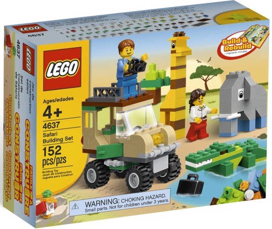 乐高LEGO 创意系列 百变动物组 4637 益智积木儿童礼物绝版
