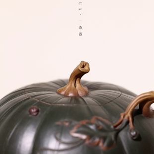 一茶器|省大师顾云峰【绵绵瓜瓞】 南瓜壶 收藏品紫砂壶