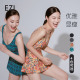 弈姿新款 连体平角吊带露背泡温泉度假泳装 裙式 泳衣女遮肚显瘦时尚