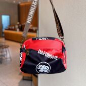 时尚 超火休闲女士斜挎包高级牛津布旅游百搭小 轻便包包女2026新款