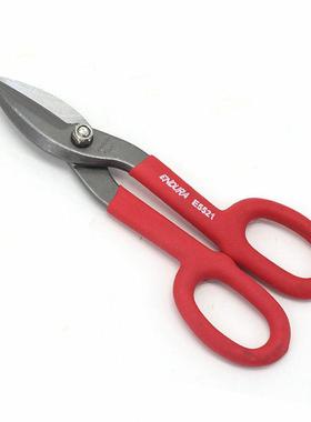 力易得铁皮剪8寸/10寸/12寸剪冷轧铁板不锈钢板铁剪刀E5521/2/3