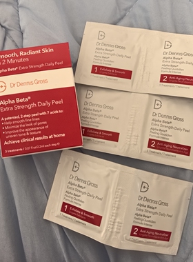 dr dennis gross丹尼斯医生刷酸神器水杨酸果酸焕肤棉片次抛精华