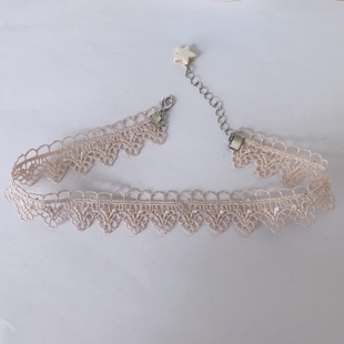 25元 朵拉手作颈链蕾丝choker超仙锁骨链项圈少女脖子饰品颈带 包邮