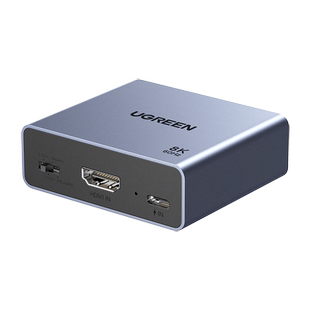 绿联hdmi音频分离器适用ps4/5转接电视8k高清线转接光纤spdif3.5aux音响arc/earc输出音频视频分离转换器5.1