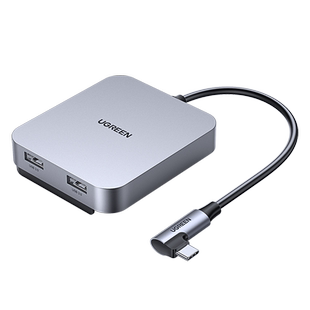 绿联磁吸扩展坞适用苹果iMac一体机M4拓展usb分线器typec转换读卡数据传输多功能接口配件转接mini笔记本电脑