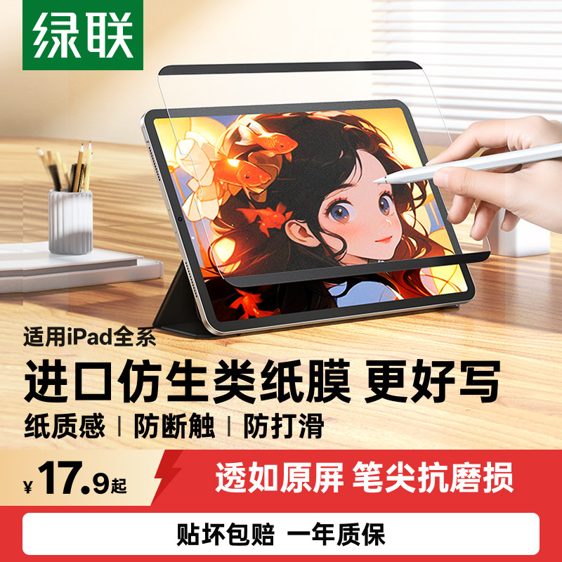 真纸感】无噪点进口iPad类纸膜图片