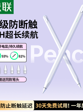 【3C认证电芯】绿联电容笔适用苹果ipad11/ipad air7磁吸手写笔苹果笔apple pencil平替专用触屏笔平板触控笔