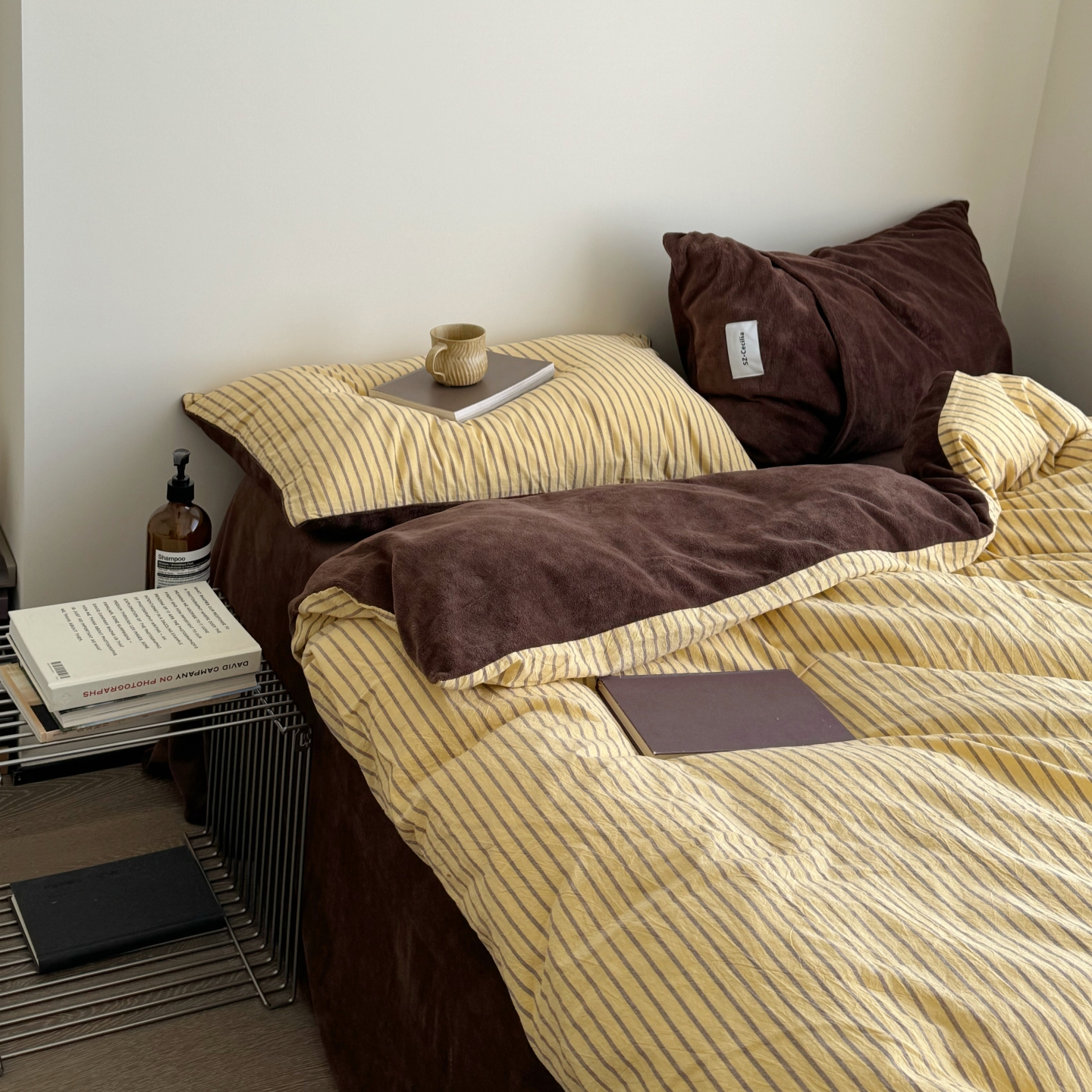 梨梦 暮光的秋 A纯棉水洗棉B牛奶绒四件套保暖珊瑚绒床单被套床品