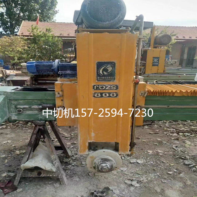 二手石材机械hq-600/700/800红外线桥切机 工作台旋转 全自动数控