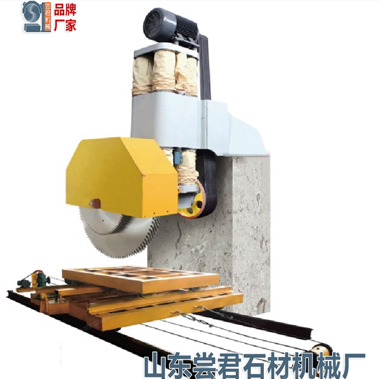 高效多片液压锯石机新款四柱石切石机械规格16片db-1600/1800大锯