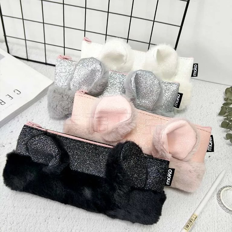 梦幻方形笔袋卡通文具盒