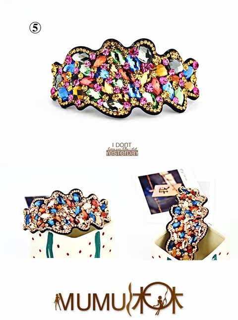 Accessoire cheveux en Diamant Crystal - Ref 1201898 Image 4