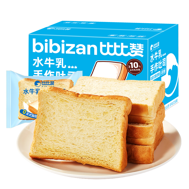 比比赞水牛乳吐司820g