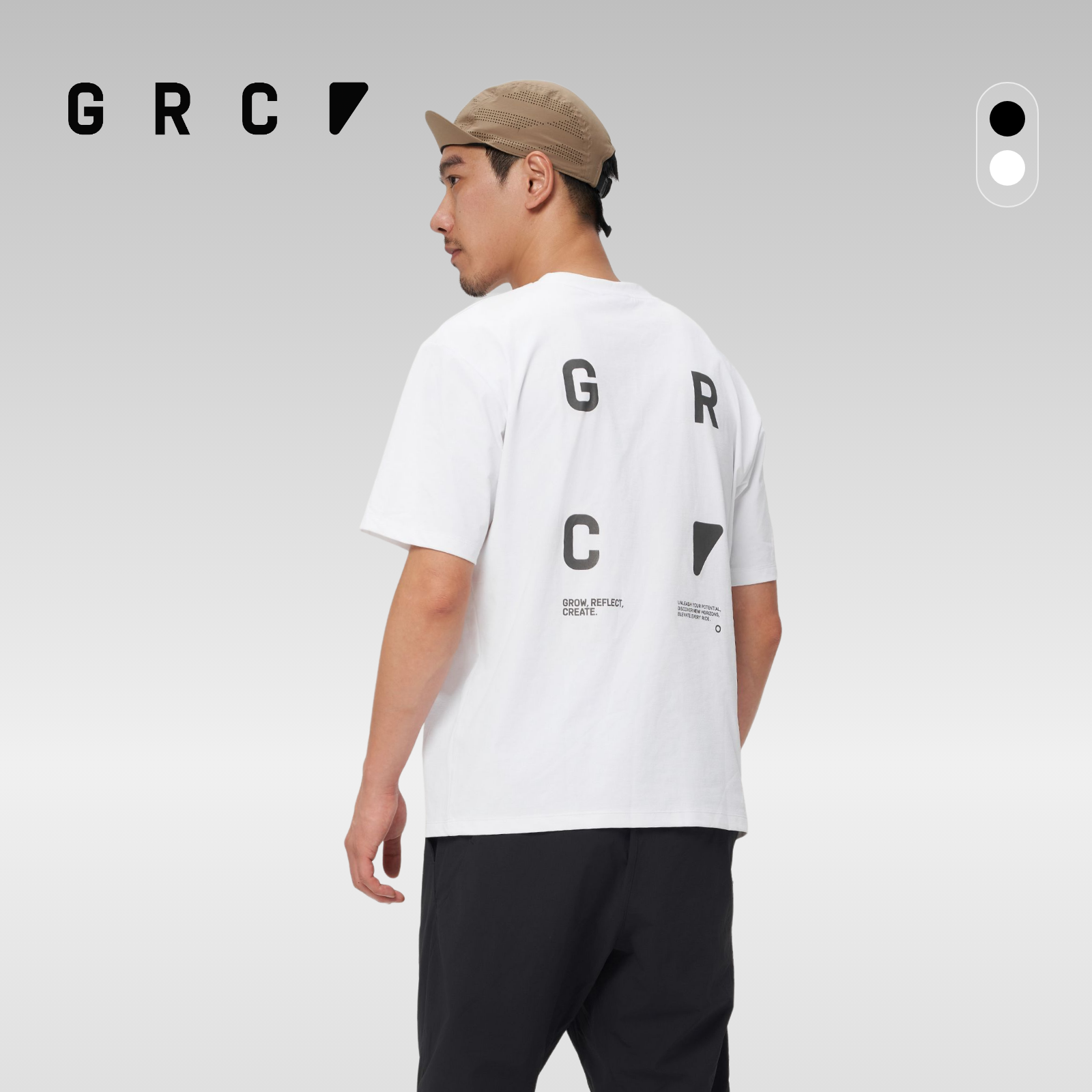 GRC新款春夏索罗娜sorona透气速干T恤凉感骑行服上衣骑行短袖男